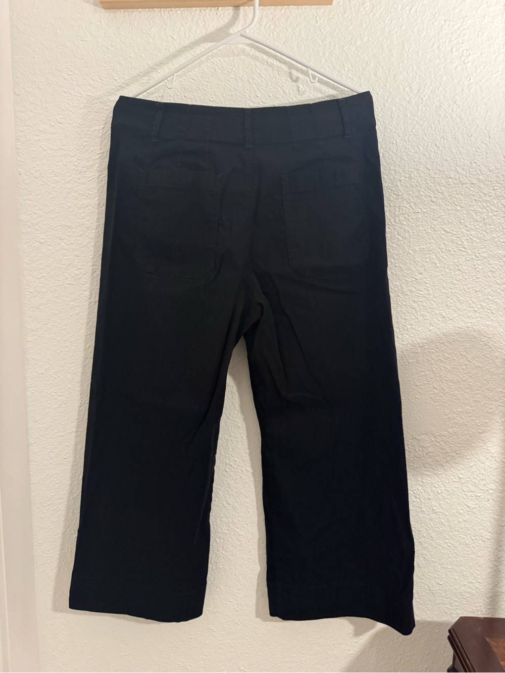 Maeve Colette Wide Leg Black Pant - Picture 2 of 4